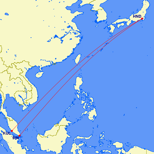 アジア方面マップ