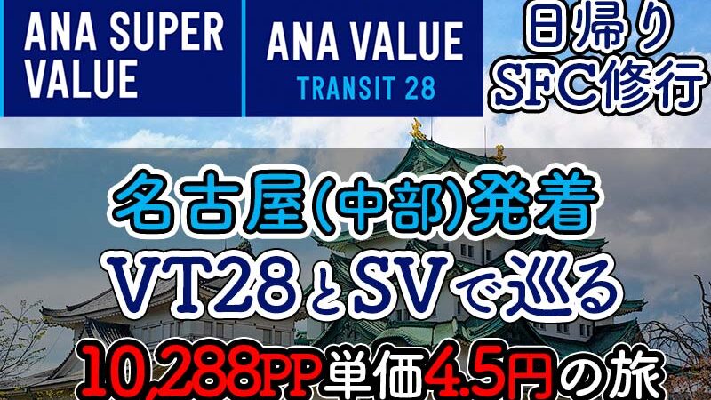 名古屋日帰りVT28&SV-SFC修行